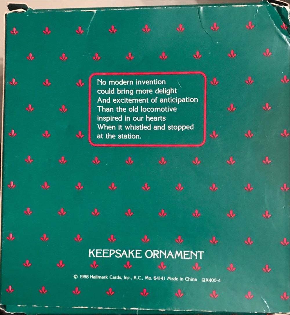 Tin Locomotive #7 (1988) - Tin Locomotive (Collectible Series) ornament collectible - Main Image 3