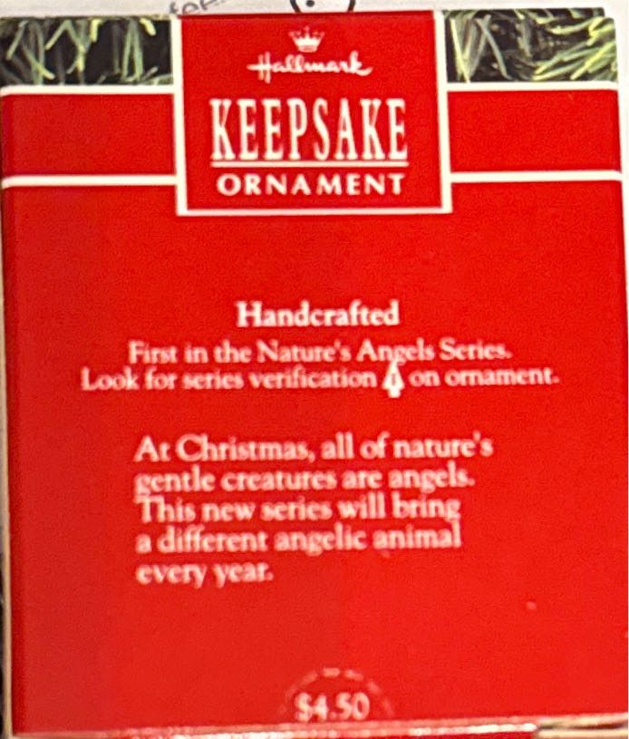 Miniature Nature’s Angels #1 Rabbit 🐶 - Natures Angels (1st In Series) ornament collectible - Main Image 3