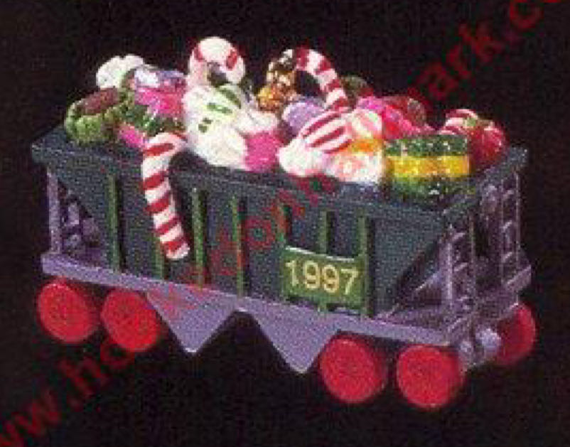 09 - Candy Car - Noel Rr (mini) (Train) ornament collectible - Main Image 2