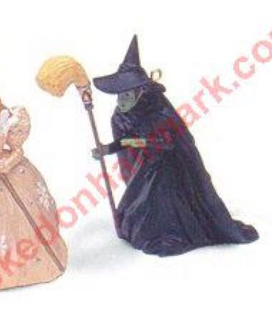 Wizard Of Oz - Glinda & Wicked Witch - Miniature - Miniature The Wizard Of Oz (Movie Characters) ornament collectible - Main Image 2