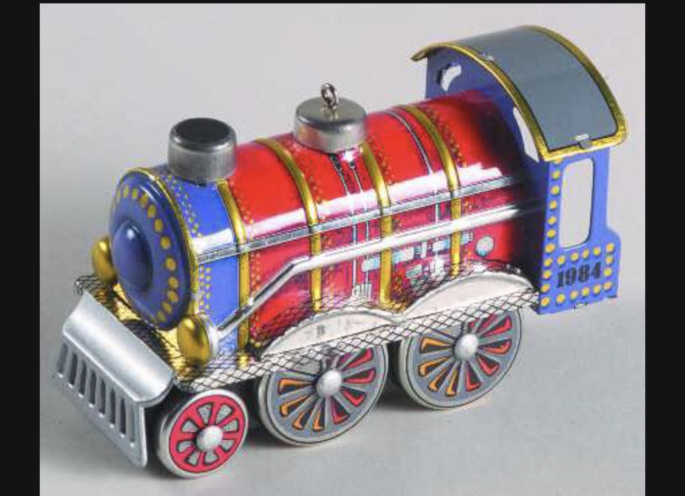 Tin Locomotive #3 of 8 (1984) - Tin Locomotive (Collectible Series) ornament collectible - Main Image 3