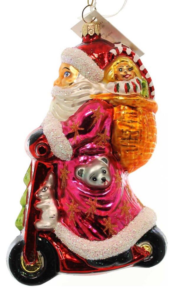 Christopher Radko - Scooting Star - 97-263-0 - Santa ornament collectible - Main Image 2