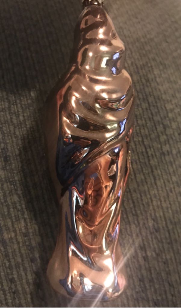 Old World Christmas - Golden Madonna & Child  ornament collectible - Main Image 2