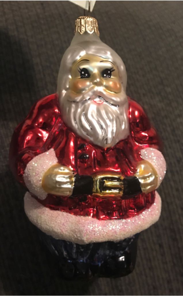 Roly Poly - Santa - Rattle