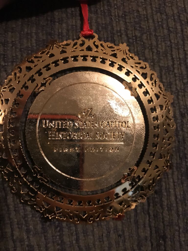 US Capitol Historical Society - Apotheosis of George Washington - America’s Christmas Ornament (US Capitol Art) ornament collectible - Main Image 2