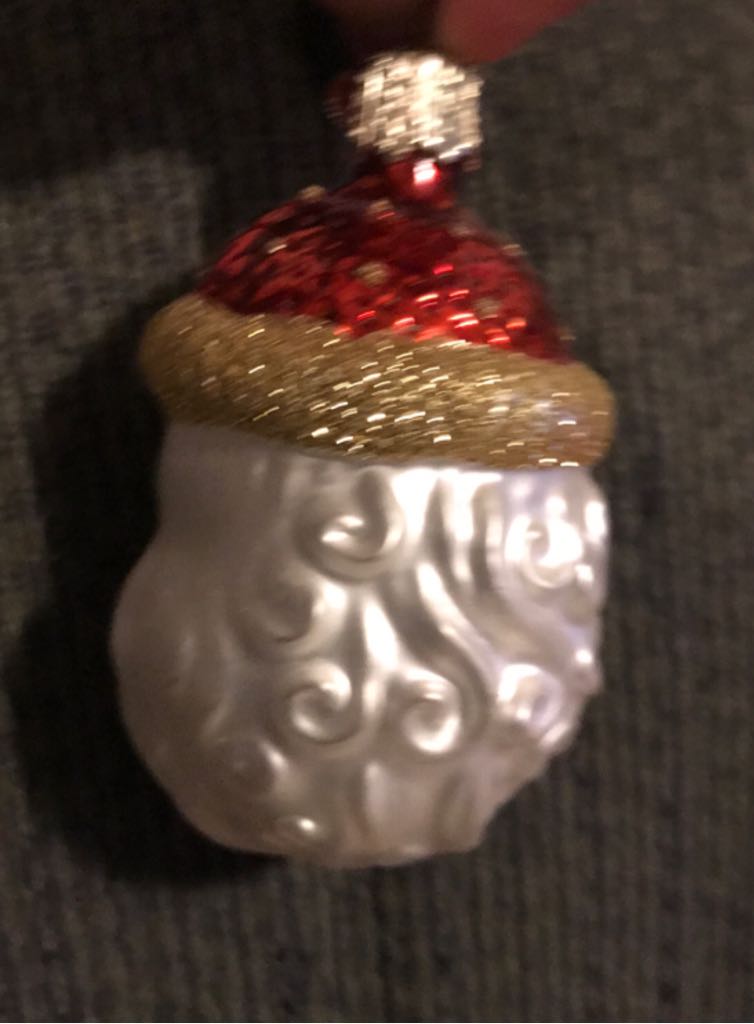 Old World Christmas - Santa’s Head  ornament collectible - Main Image 2
