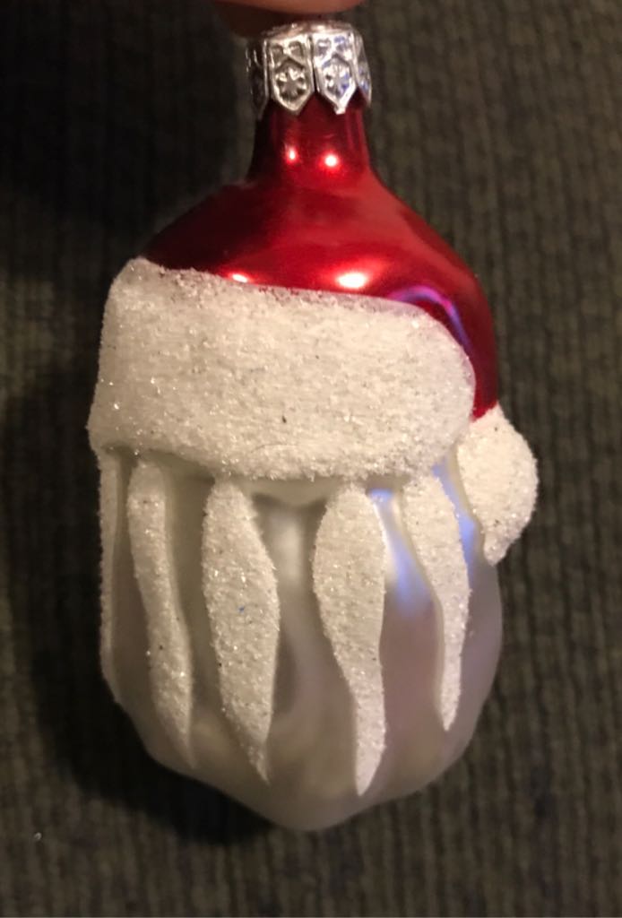Kurt Adler - Polonaise - Santa’s Head  ornament collectible - Main Image 2