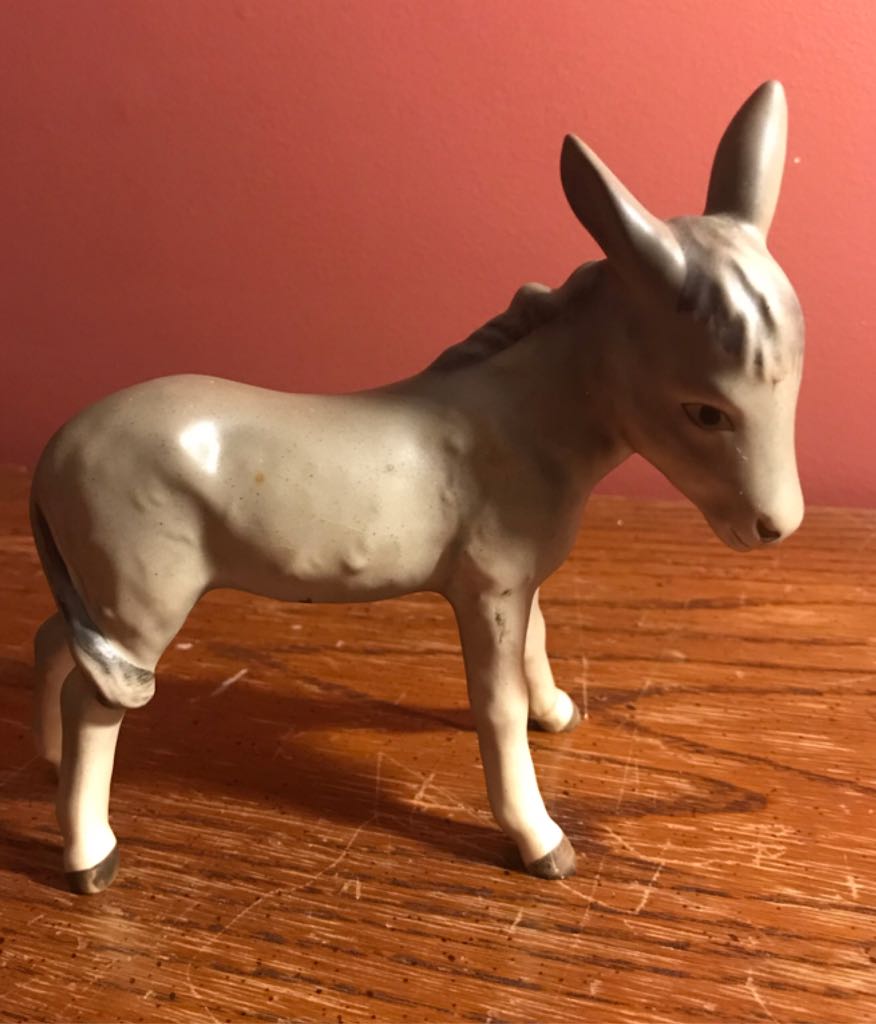 Goebel - Hummel - Animal - Donkey - 214J - Animal (Nativity) ornament collectible - Main Image 1