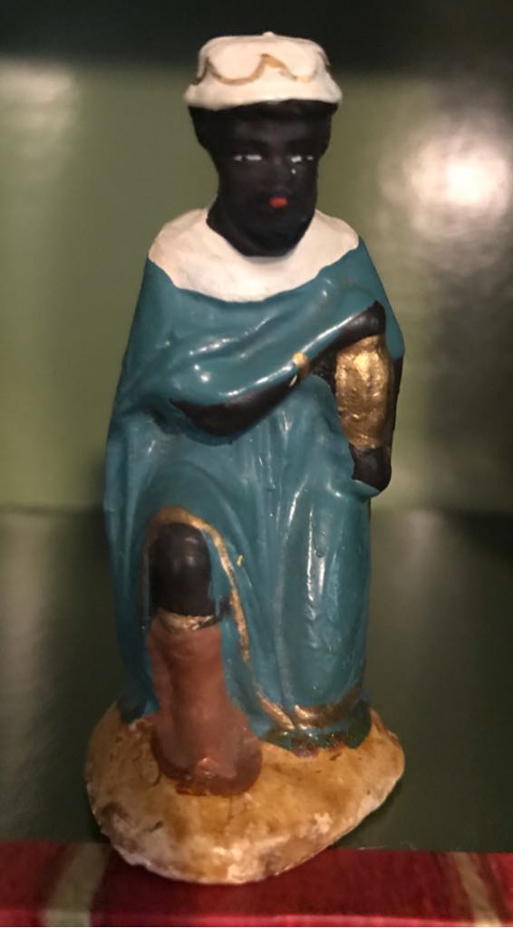 Flocked - Santa’s Head