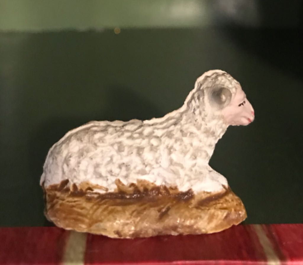 Devineau - (Size 2) - Animal - Sheep - Supine - Animal (Nativity) ornament collectible - Main Image 2