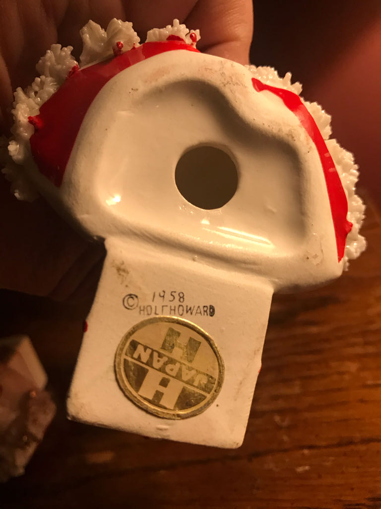 Holt Howard - Ermine Angel - With Muff - Angel (Candle Holder) ornament collectible - Main Image 2