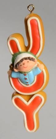 Joy - JOY (Elf, Cookie, Food) ornament collectible - Main Image 2