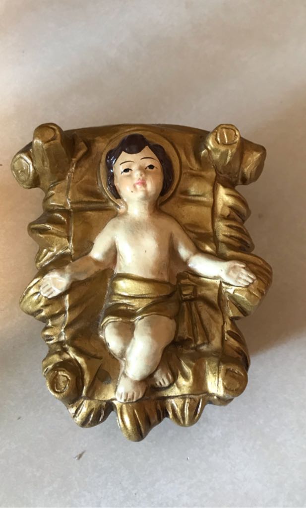 Caffco - Holy Family - Gold - Baby Jesus - Holy Family (Nativity) ornament collectible - Main Image 1