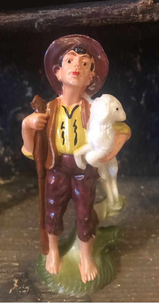 Fontanini - (Set 1) - #189 - Shepherd - Leaning On Staff
