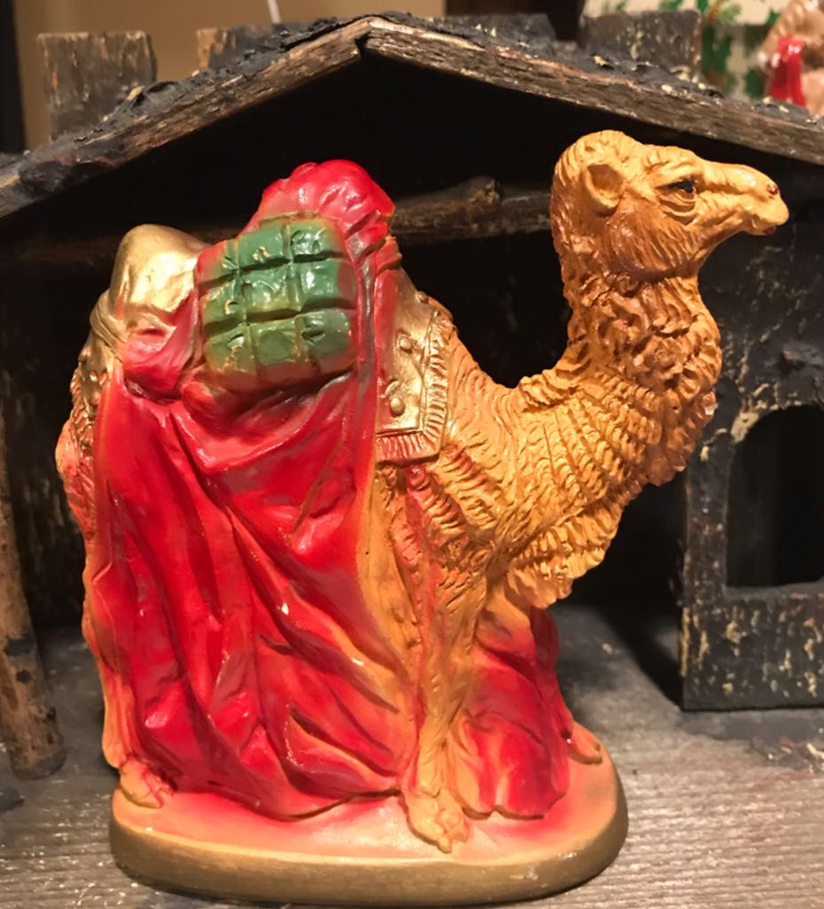 Miller - (Set 1) - Animal - Dressed Bactrian Camel - Animals (Nativity) ornament collectible - Main Image 2