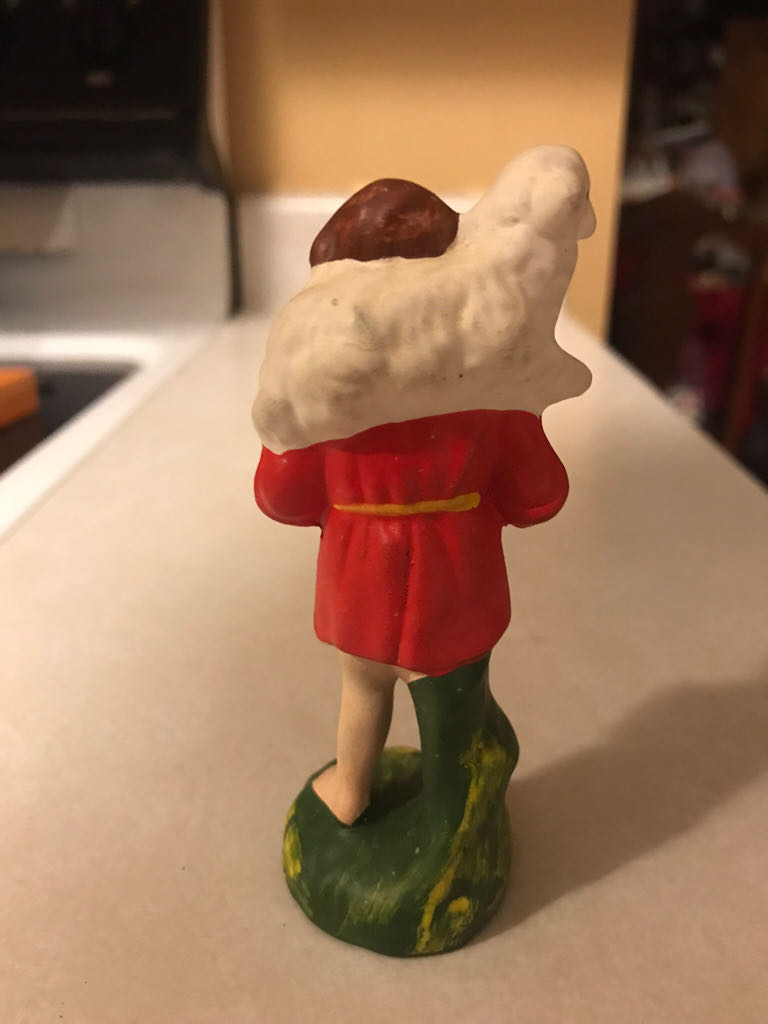 Japan - (Set 2) - Shepherd - Lamb On Shoulders - Shepherd (Nativity) ornament collectible - Main Image 2