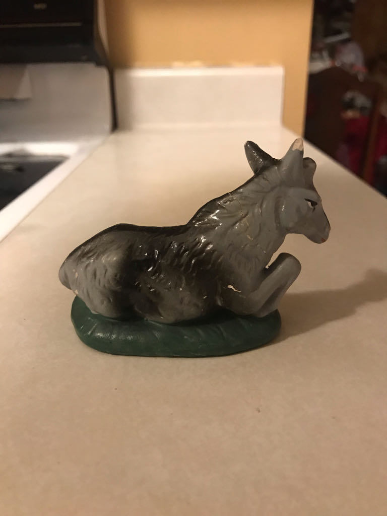 Japan - (Set 2) - Animal - Donkey - Animals (Nativity) ornament collectible - Main Image 2