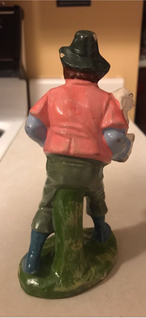 Schneider (Set 1) - Shepherd - Holding Lamb - Shepherd (Nativity) ornament collectible - Main Image 2