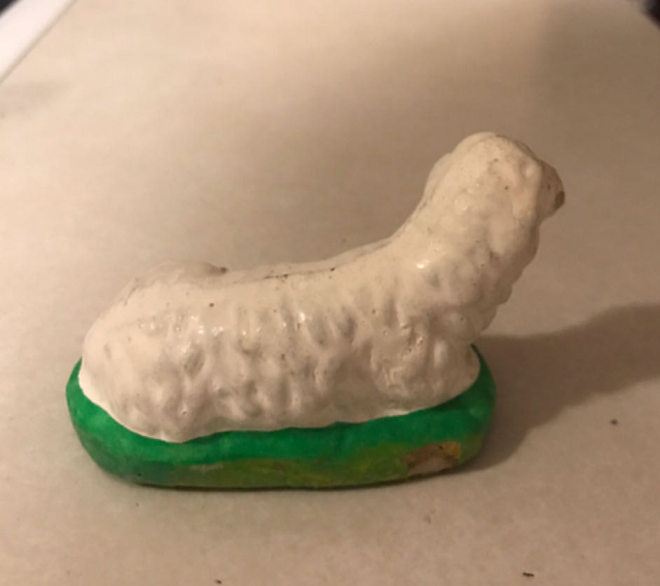 Schneider (Set 1) - Animal - Lamb - Supine - Animals (Nativity) ornament collectible - Main Image 2