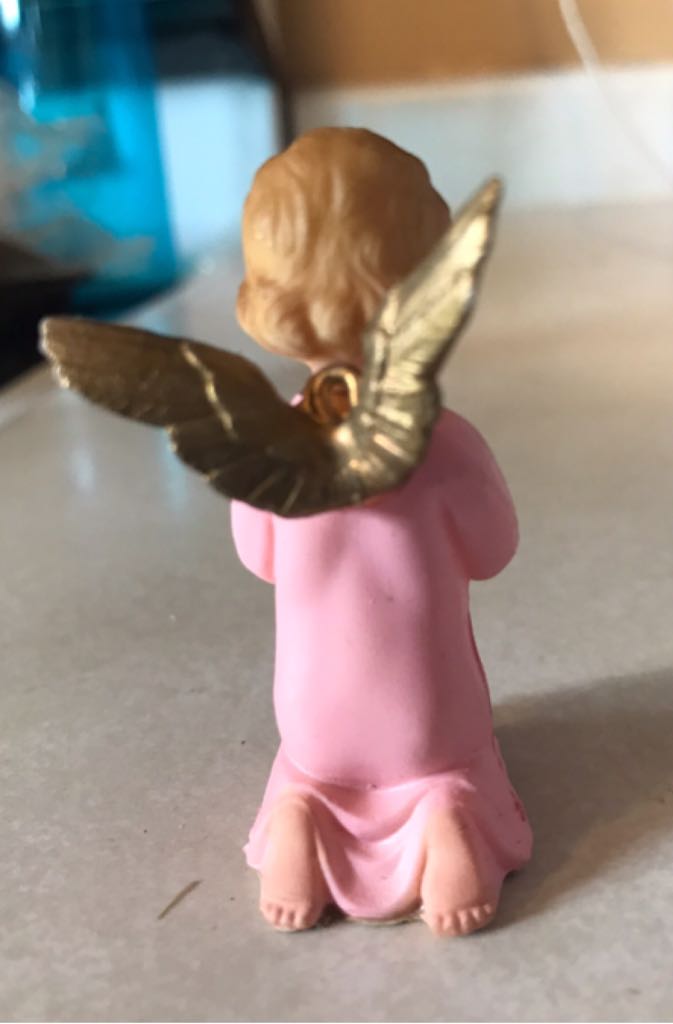 ART Plastics - (Set 2) - Angel - Pink Cherub - Angel (Nativity) ornament collectible - Main Image 2