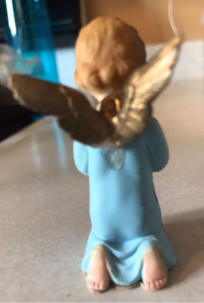 ART Plastics - (Set 2) - Angel - Blue Cherub - Angel (Nativity) ornament collectible - Main Image 2