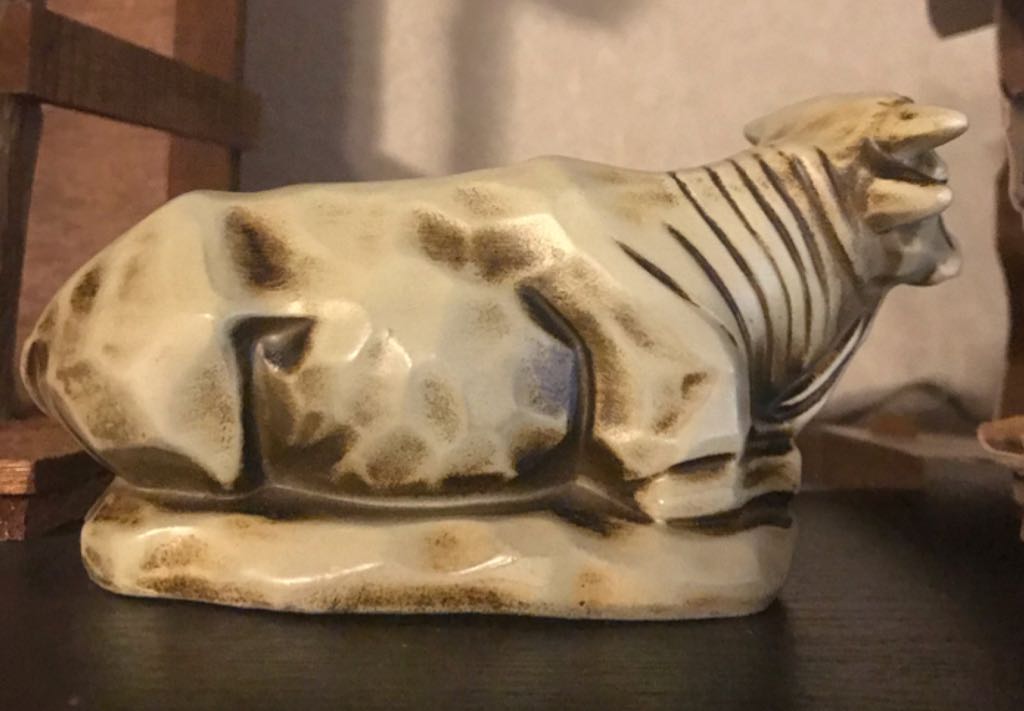 Taico - (Set 1) - Animal - Ox - Supine - Animals (Nativity) ornament collectible - Main Image 2