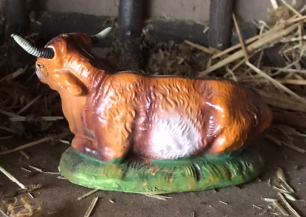 Fontanini - (Set 4) - Animal - Cow - Animals (Nativity) ornament collectible - Main Image 2