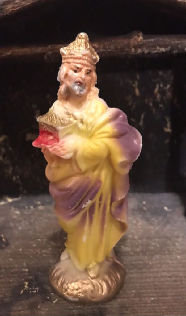 Jewelbrite - (Set 14) - Orb - Gold Bell & Holly - White