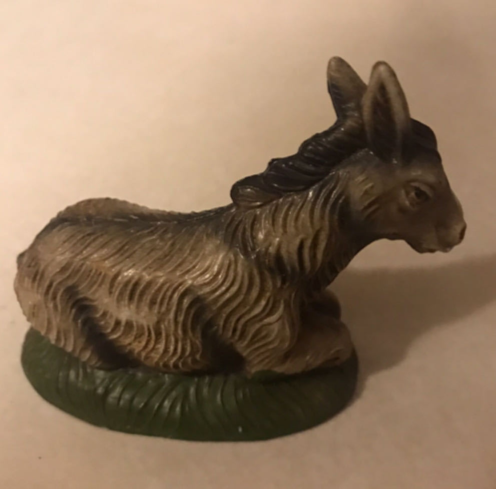 Marchi - (Set 8) - Animal - Donkey - Supine -  #704 - Animals (Nativity) ornament collectible - Main Image 2