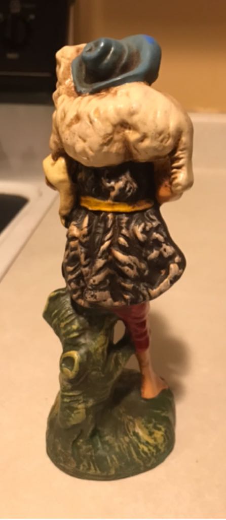 Marchi - (Set 1) - Shepherd- Lamb On Shoulders - Shepherd (Nativity) ornament collectible - Main Image 2