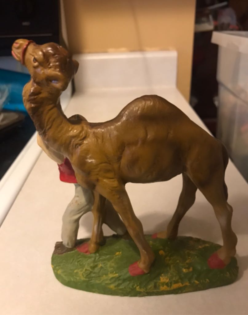 Viviani - Magi - Camel Herder With Standing Camel - Magi (Nativity) ornament collectible - Main Image 2