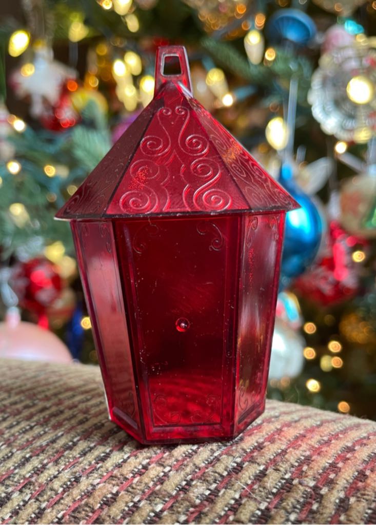 Jewelbrite - (Set 1) - Lantern - Red Candle - Candle (3D Diorama) ornament collectible - Main Image 2