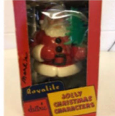 Royalite - Santa Claus - Jolly Christmas Characters (Christmas Electric Lights) ornament collectible - Main Image 2