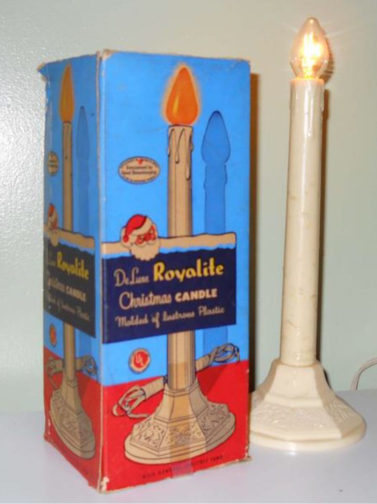 Royalite - Delux Christmas Candle - Candle (Christmas Electric Lights) ornament collectible - Main Image 2