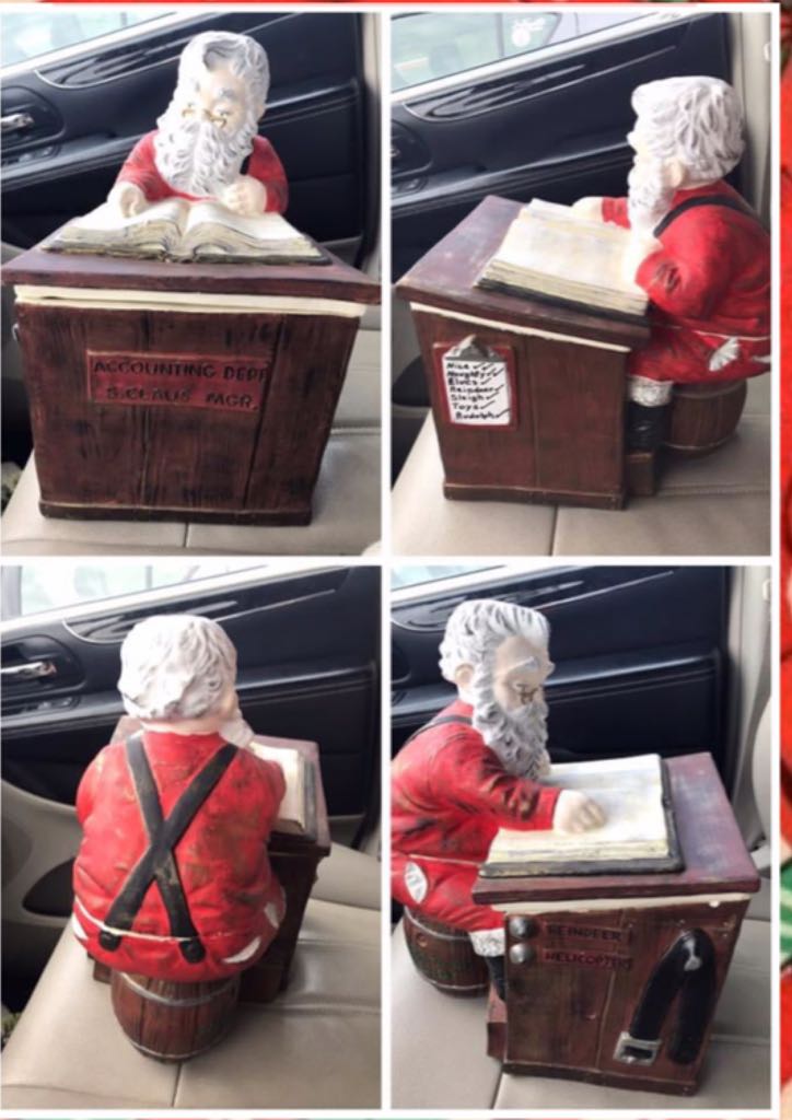 Jewelbrite - Hexagon - Snowman #3 - Clear