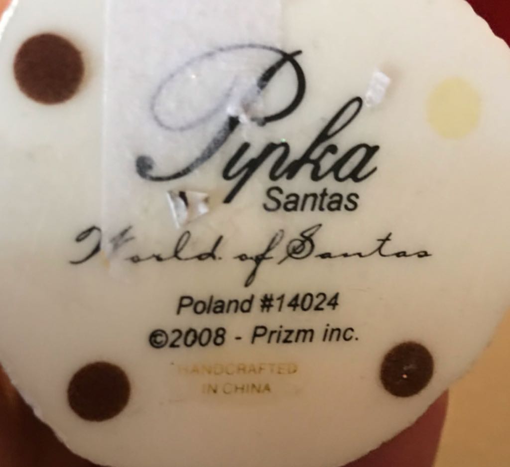 Pipka - Poland - #14024 - World Of Santas (Santa) ornament collectible - Main Image 2