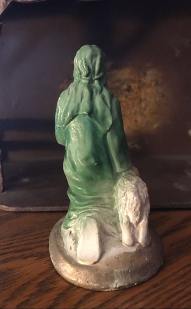 Miller - (Set 5) - Shepherd - Boy - Kneeling With Lamb - Shepherd (Nativity) ornament collectible - Main Image 2