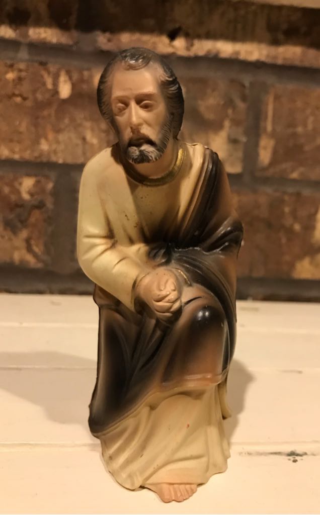 Wood - (Set 1) - Shepherd - Kneeling