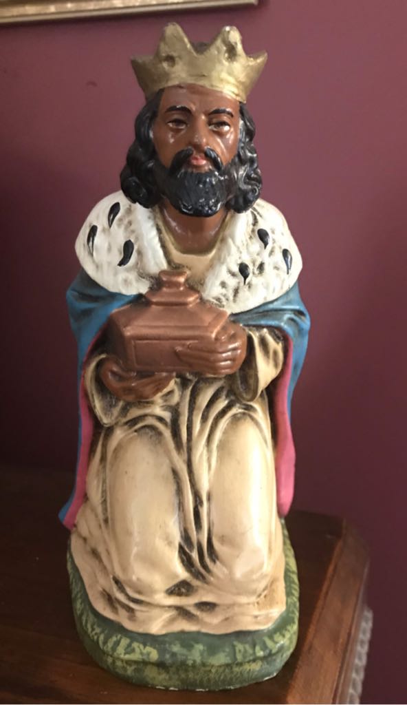 CLOISONNE - SANTA HEAD