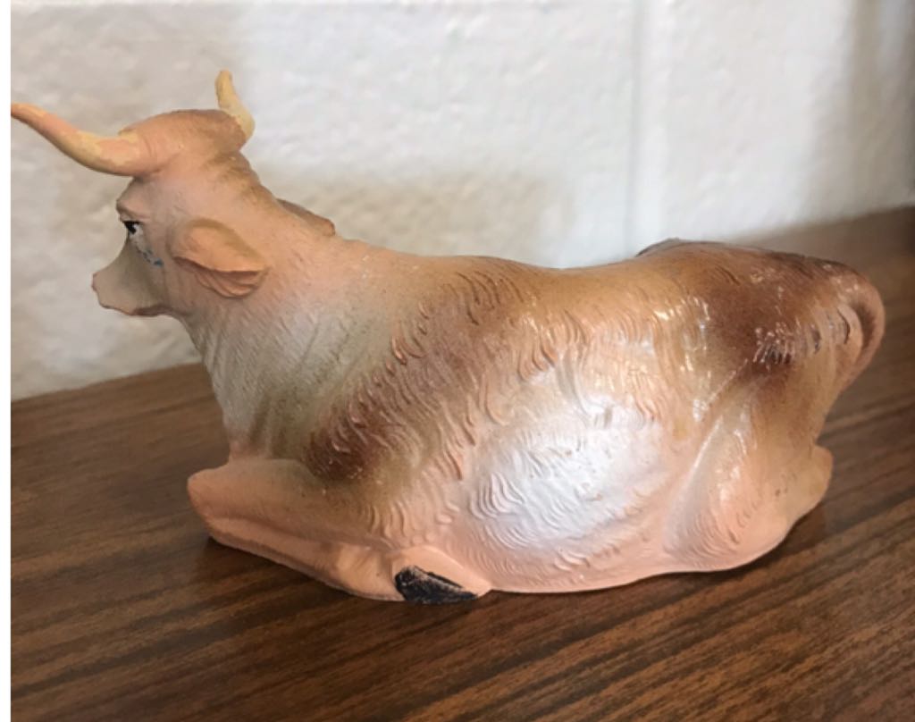 Fontanini - (Set 1) - #27 - Animal - Ox - Supine - Animals (Nativity) ornament collectible - Main Image 2