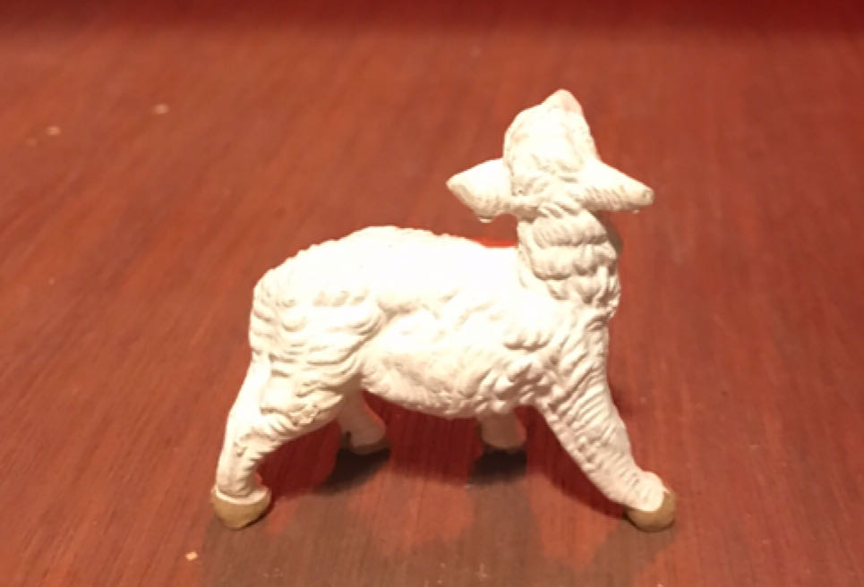 Fontanini - (Set 6) - Sheep - Head Turned - Animals (Nativity) ornament collectible - Main Image 2