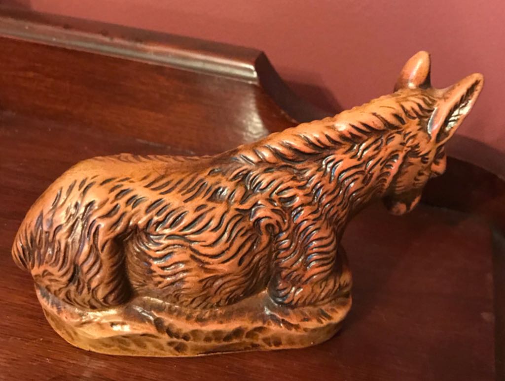 Japan - (Set 7) - Animal - Donkey - Supine - Animals (Nativity) ornament collectible - Main Image 2