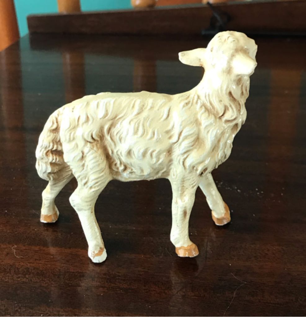 Fontanini - (Set 3) - Animal - Sheep - Standing - Animals (Nativity) ornament collectible - Main Image 2