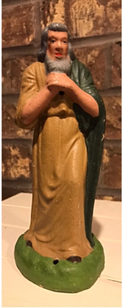Apel - Shepherd- Resting On staff - Shepherd (Nativity) ornament collectible - Main Image 1