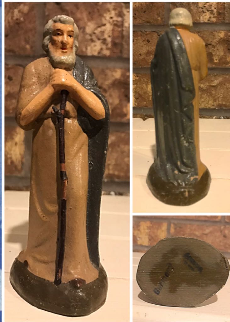 Apel - Shepherd- Resting On Staff - Shepherd (Nativity) ornament collectible - Main Image 1