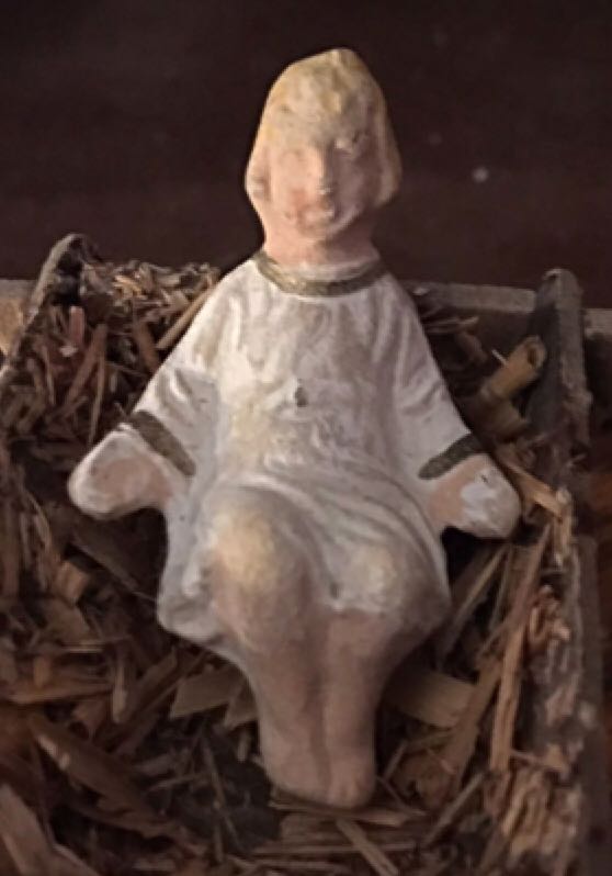 Knee Hugger Elf - Red Sparkles