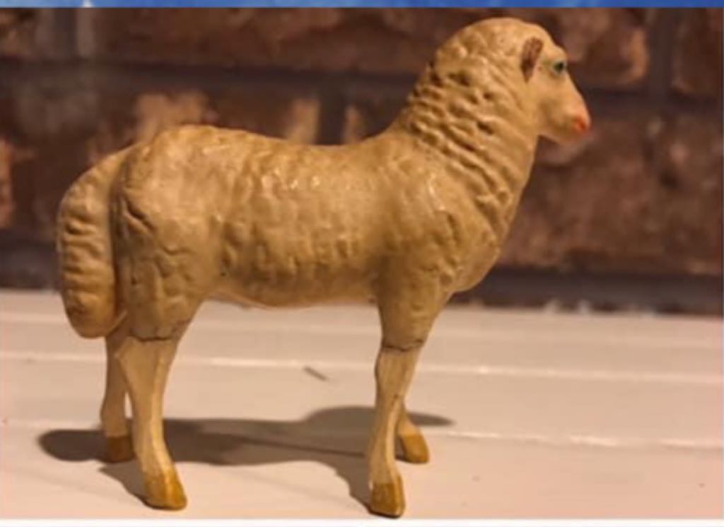 Apel - Animal - Supine Sheep - Animals (Nativity) ornament collectible - Main Image 1