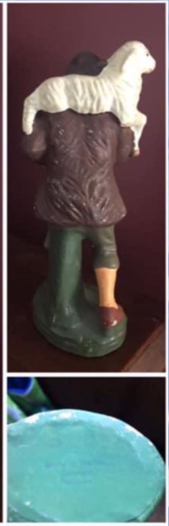 Berger - Shepherd - Lamb On Shoulders - Shepherd (Nativity) ornament collectible - Main Image 2