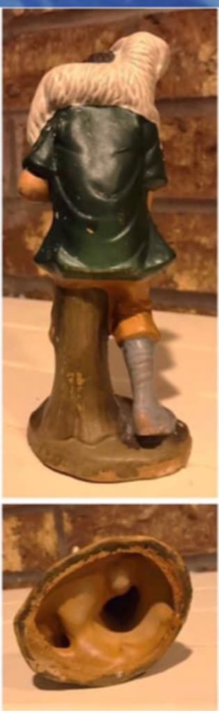 Berger - Shepherd - Lamb On Shoulders - Shepherd (Nativity) ornament collectible - Main Image 2