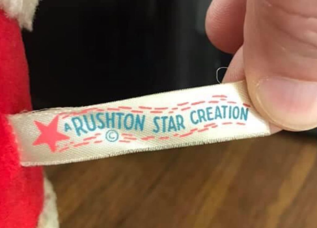 RUSHTON - Coca Cola Santa - Santa (Stuffed Character) ornament collectible - Main Image 2